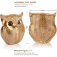 thumbnail image 1 of Estatua de búho Decoración Estatuilla de búho Estatua decorativa Estatua Decoración Animal Escultura de oro Estatuilla de resina moderna es un regalo de Navidad Oro LingWen 8390606737465, 1 of 1