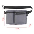 thumbnail image 4 of Portable Fanny Pack Electrician Care Workers Waist Bag for s Workout Belt Organizer Nursing Accessories Hip - Grey, 22x5x15cm, 4 of 10