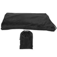 thumbnail image 1 of Housse de Canapé Noire en Forme de U, Housse de Protection Imperméable et Anti-Poussière pour Meubles d'Extérieur 321x155x76/86cm, 1 of 14