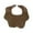 Coffee, variant on MuXiKeJi Super Absorbent Baby Bandana Bibs Drooling Teething Cloths For Gentle Skin Soft Feeding Bibs Lightweight Breathable Daily Use Travel