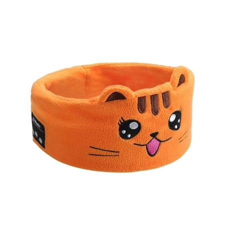 Kids Bluetooth Headband Headphone Earphones Cute Wireless Sleeping MusicHeadwear T3N5