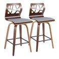 thumbnail image 1 of Folia Mid-Century Modern Counter Stool by LumiSource, 1 of 9