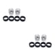 thumbnail image 2 of Juego de 4 Neumáticos RC Tholdsy Drifting Plata, 2 of 6