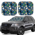 thumbnail image 1 of Fotbe Different Cats Christmas Juego de 2 Piezas de Parasoles para Parabrisas | Bloqueador Solar para Auto | Accesorios Plegables para Protección Solar Interior-Small, 1 of 6