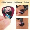 thumbnail image 4 of 6Pcs Guitar Picks Medium Bulk Acoustic Electric Bass Thin Celluloid Guitar with Portable Tin Box Music Gift for Guitarist Son Husband Boyfriend Fiance Dad Friend(Wolf God) Colorful DIY, 4 of 7