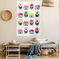 thumbnail image 2 of Sushi Tapestry, Cute Kawaii Style Sushi Symbols Smiling and Yawning Expressions Kids Cartoon Concept, Wall Hanging for Bedroom Living Room Dorm Decor, 60W X 80L Inches, Multicolor, by Ambesonne, 2 of 5
