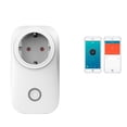 thumbnail image 2 of Smart WiFi Socket Power Energy Meter 10A/16A Power Monitor Timing Function Tuya SmartLife APP Control Works ,Comprehensive Energy Data, 2 of 7