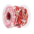 thumbnail image 4 of Ribbon,Christmas Ribbon 3.0cm/1.2in Wide Gift Ribbon Red Ribbon Finest Materials, 4 of 14