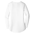 thumbnail image 6 of Yellow Rooster Women’s Perfect Tri Long Sleeve Tunic T-Shirts White Black L, 6 of 6
