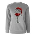 thumbnail image 4 of KDFJPTH Christmas Long Sleeve Hoodie For Women Oversized Women, 4 of 4