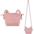 thumbnail image 1 of Little Girls Monederos Pink Cute Cat Shoulder Crossbody Bag para KidsToddler Girls Pink BANYUO Electrónica, 1 of 6