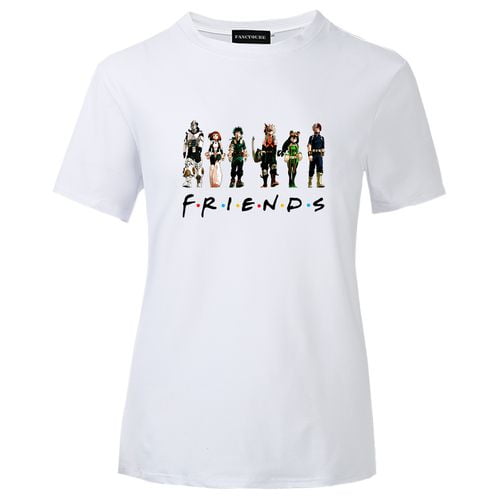 Download PWFE Anime T-Shirt My Hero Academia Friends Cartoon ...