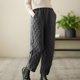 thumbnail image 4 of Pantalones mezclilla mujer Gibobby Pantalones Haren de talle de otoño e invierno Gris M, 4 of 5