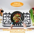 thumbnail image 5 of Propane Stove Indoor, Countertop Burners with Powerful Heat Output - Portable Stove for Camping Emergency Use, 5 of 9