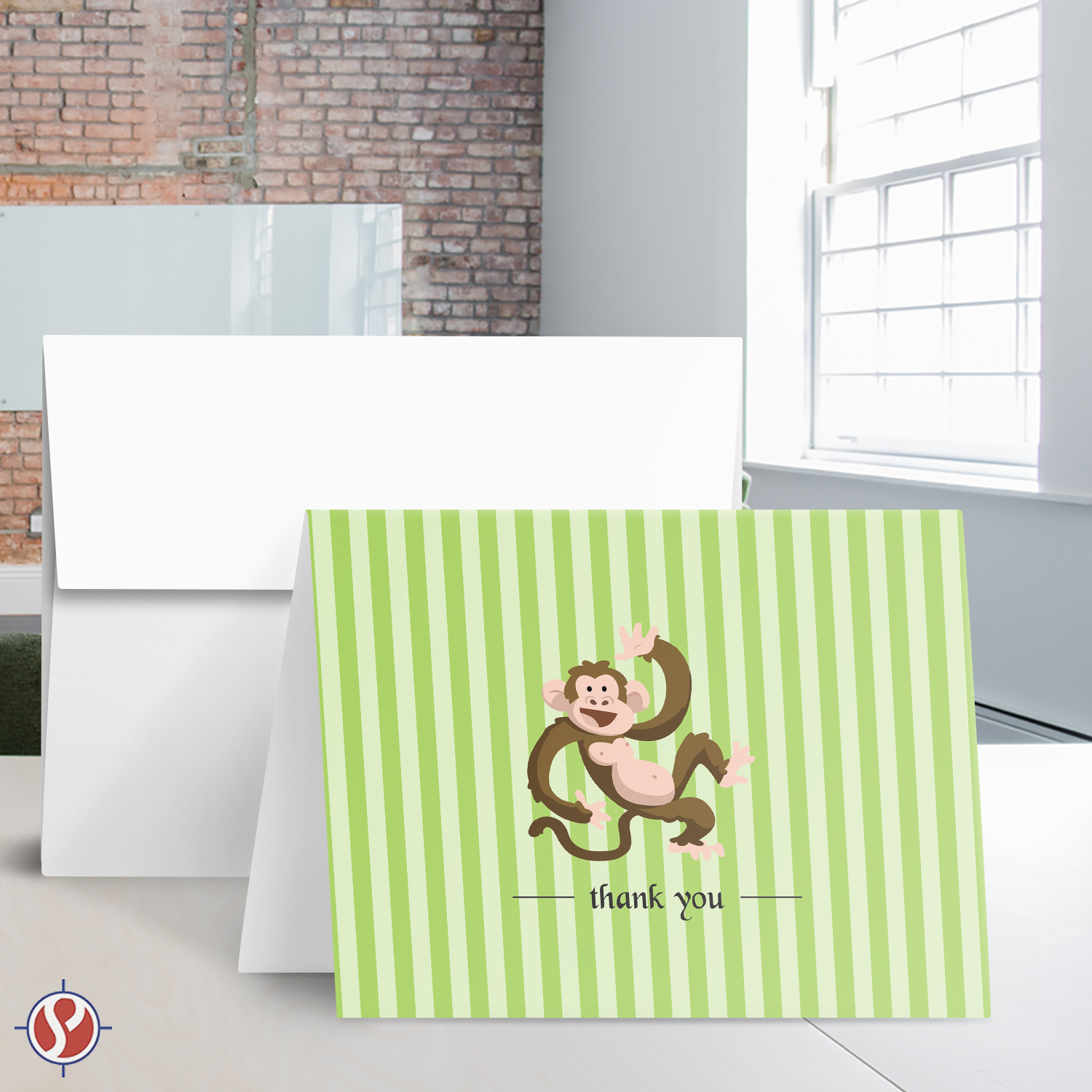 Assorted Lovely Animal Thank You Greeting Cards, Great for Baby Showers, Kid's Birthdays, Announcements, Holidays, etc. | 4 x 6” Cards When Folded | Pack of 30