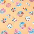 thumbnail image 4 of 48 pegatinas sensoriales de ansiedad ZOIIWA, reutilizables, texturizadas, 4 of 7