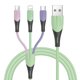 thumbnail image 1 of Multi Usb Cable, 3 In 1 Universal Cable [1.5m] Multi Usb Charger Charging With Micro Usb Type C Lightning Connectors Eph, 1 of 5