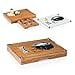 thumbnail image 3 of Picnic Time 919-00-505-244-2 Philadelphia Eagles - Concerto Bamboo Cutting Board Tray And Cheese Tools Set, 3 of 4