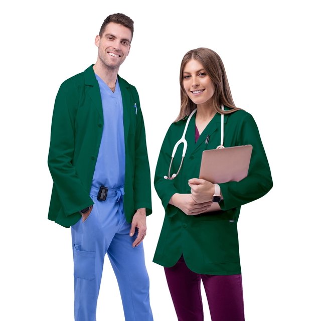 "Adar Universal Unisex Lab Coats - Classic 31"" Consultation Lab Coat"