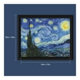 thumbnail image 2 of Starry Night by Vincent Van Gogh Framed Art, Wall Decor for Your Office or Living Room, 11x14, 2436B, 2 of 7