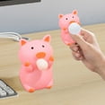thumbnail image 2 of YHWJZYF Crush Toys Crush Pigs Shaped Toys Washable Small Invention Toys Soft PVC Decorative Ornaments For Home School Business Office, 2 of 4