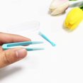 thumbnail image 4 of LOVEVER Contact Applicator Contact Lens Remover Tool Inserter/Remover+Tweezer with Soft Tip Blue, 4 of 5