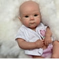 thumbnail image 2 of Muñeca de silicona Gileutay, 33 cm, realista, recién nacida, 2 of 6