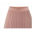 thumbnail image 3 of Women's High Waist Pleated Skirt A line Swing Midi Skirt, 3 of 6