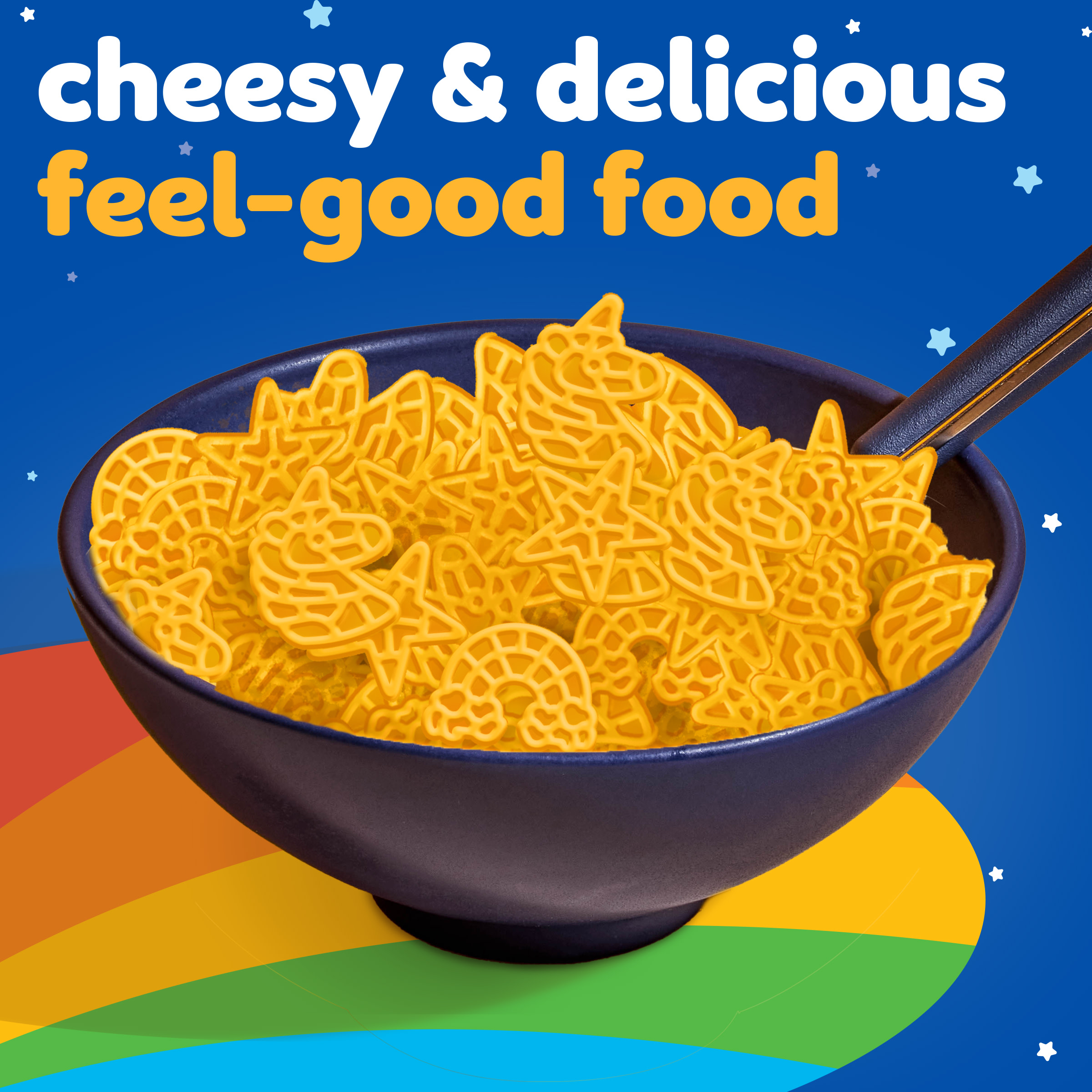 Kraft Mac N Cheese Macaroni and Cheese Dinner with Unicorn Pasta Shapes ...