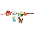 thumbnail image 2 of Melissa & Doug Farm Lacing Beads With 13 Wooden Beads and 1 Sturdy Lace, 2 of 3