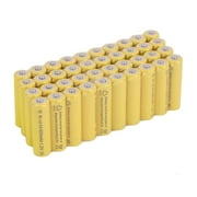 40pcs/Lot AA Reable High Capacity Batteries Ni-Cd 600mAh 1.2V For Garden Solar Ni-Cd Light LED A20
