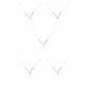 thumbnail image 1 of Sonducket Colgante de cadena de joyería de diamantes de imitación de collar de zodiaco Ins Type6 NO6, 1 of 6
