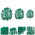 thumbnail image 2 of Estera de taza de fieltro Monstera de 24 piezas, estera de taza multifuncional, estera de cocina para el hogar, 2 of 6