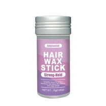 Adglamful Hair Wax Stick - Strong Hold Styling Wax for Flyaways & Frizz - Non-Greasy Slick Stick for Wigs & Edges - 2.65oz (75g)