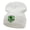 White, variant on Tennis Racquet Logo Embroidered Long Knitted Beanie - Orange OSFM