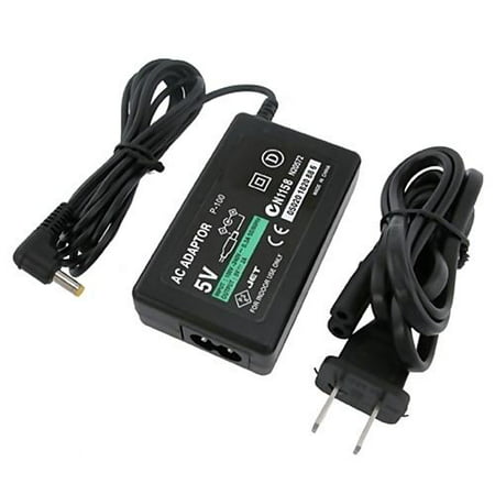 Insten For PSP 1/2/3000 Slim AC Adapter Travel Wall Charger Adapter with Charging (Best 2 Player Ipad Games)