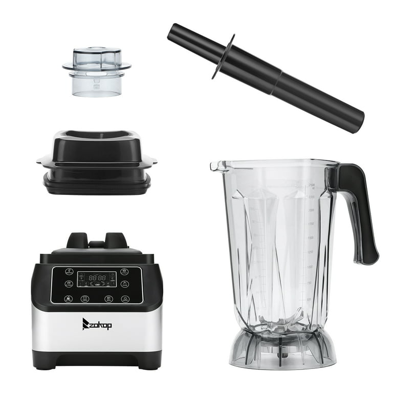 Professional Countertop Blenders for Kitchen, 1200W(2200W Max) High Power  Commercial Blender, 60 qt 