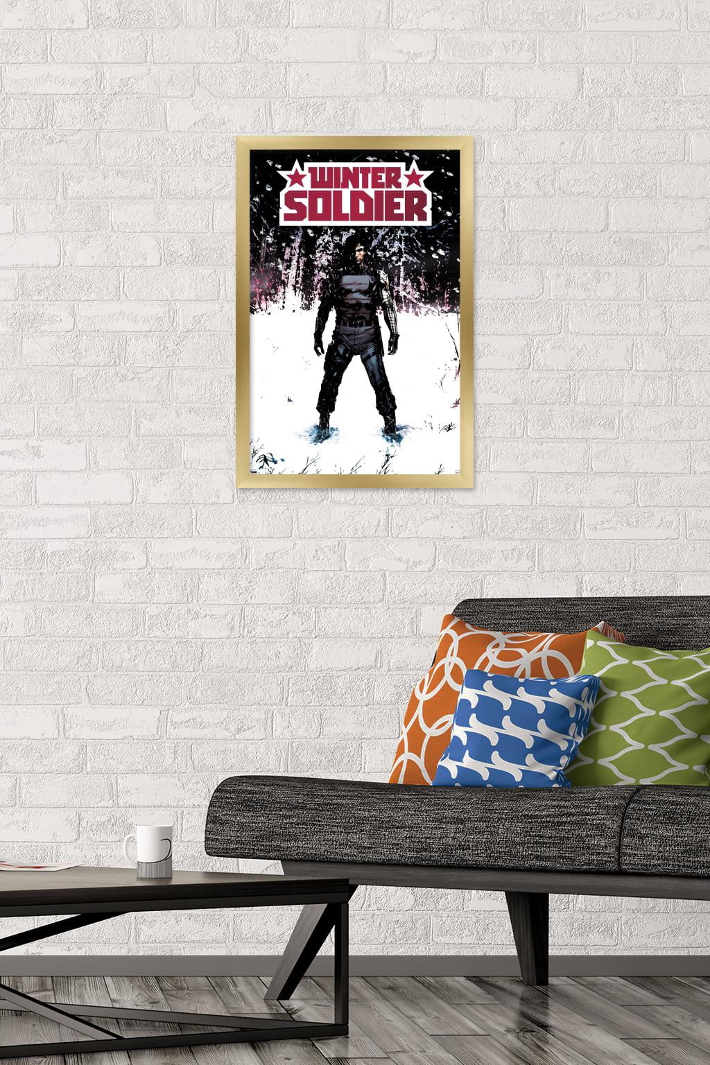 Marvel Comics - Winter Soldier - Winter Soldier #1 Wall Poster, 14.725" x 22.375", Framed