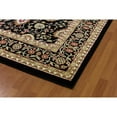 thumbnail image 2 of Classic Yazd 5.3 Rd 2803-090 Blk/Blk Roundrug, 2 of 5
