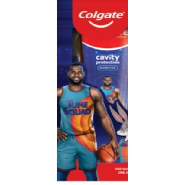 Colgate Kids Space Jam Power Toothbrush + Toothpaste