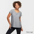 thumbnail image 3 of Indian Motorcycle Women's Fluid Athlete T-Shirt, Gray | 2862965, 3 of 8
