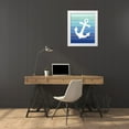 thumbnail image 3 of Robinson, Tamara 26x31 White Modern Wood Framed Museum Art Print Titled - Anchor Ombre Wood, 3 of 4