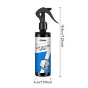 YOLOKE Auto Snow Spray - Fast Defrosting and De-icing Spray for Windshields, 100ml
