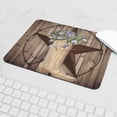 thumbnail image 5 of CafePress - Rustic Barn Texas Cowgirl Boots Mousepad - Non-slip Rubber Mousepad, Gaming Mouse Pad, 5 of 6