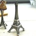 thumbnail image 5 of 15cm Home Decoration Romantic Paris Eiffel Tower Metallic Model Figurines Decor, 5 of 7