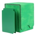 thumbnail image 1 of Étui en Cuir 100+ Cartes pour Cartes de Baseball Cartes de Visite Vert, 1 of 6
