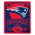 thumbnail image 1 of NFL New England Patriots Couverture en Polaire Design Marque 50"x60 Pouces, 1 of 3