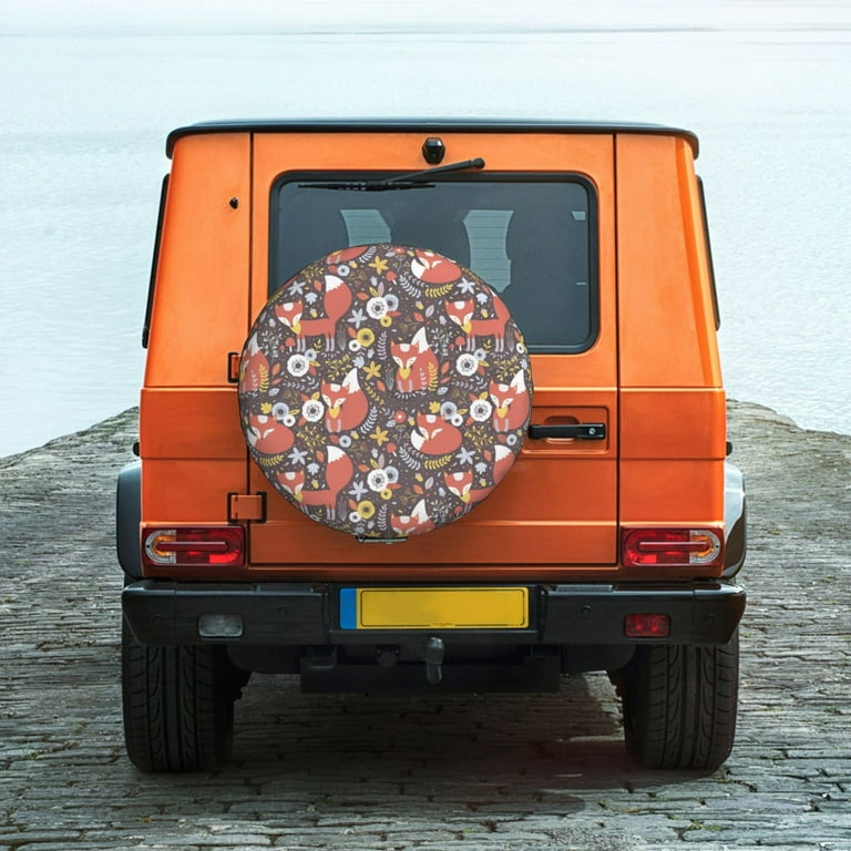 Universal Spare Tire Cover - Waterproof Dust-Proof Wheel Protector For RV, Jeep, SUV, Trailer