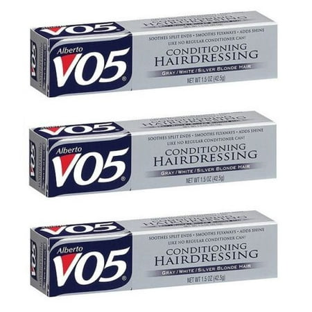 Alberto VO5 Conditioning Hairdressing Gray/White/Silver Blonde Hair (Pack of