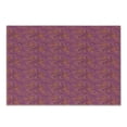 thumbnail image 1 of Yellow and Purple Cutting Board, Funky Hand Drawn Swirls and Hearts Pattern, Decorative Tempered Glass Cutting and Serving Board, in 3 Sizes, by Ambesonne, 1 of 2